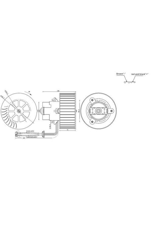 Innenraumgeblaese OPEL OMEGA B KOMBI