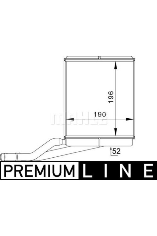 INTERİOR HEAT EXCHANGER FORD FOCUS I- TOURNEO RHD