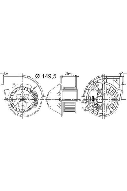 KALORIFER MOTORU BMW E70 E71