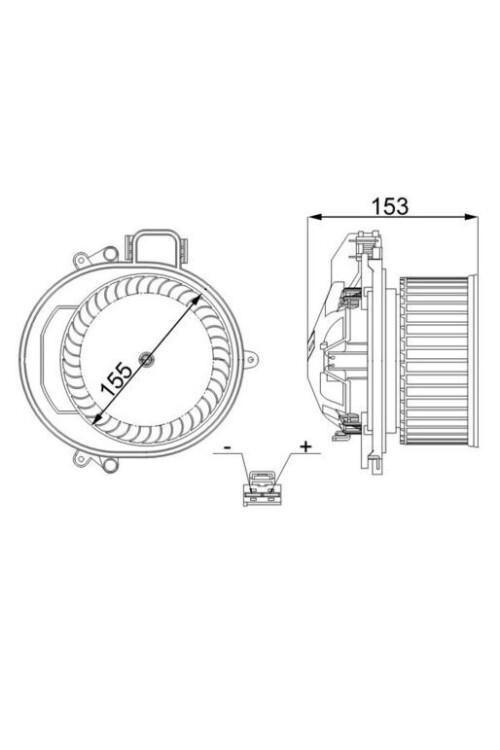 KALORIFER MOTORU BMW N47 B46 B47 B48 F20 F30 F22
