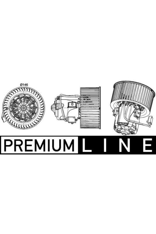 KALORIFER MOTORU PREMIUM LINE BMW F10 F07 F12 F13 F06 F01