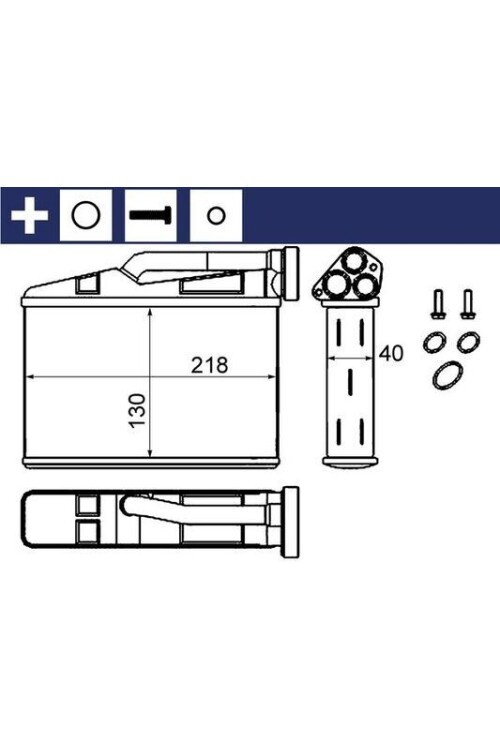 KALORIFER RADYATORU BMW M57 M54 E39 E53
