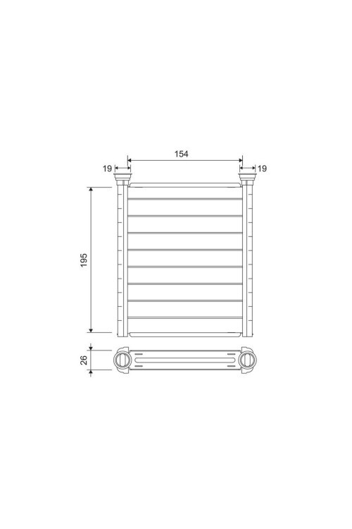 KALORIFER RADYATORU MERCEDES W176 W246 C117 X117 X156
