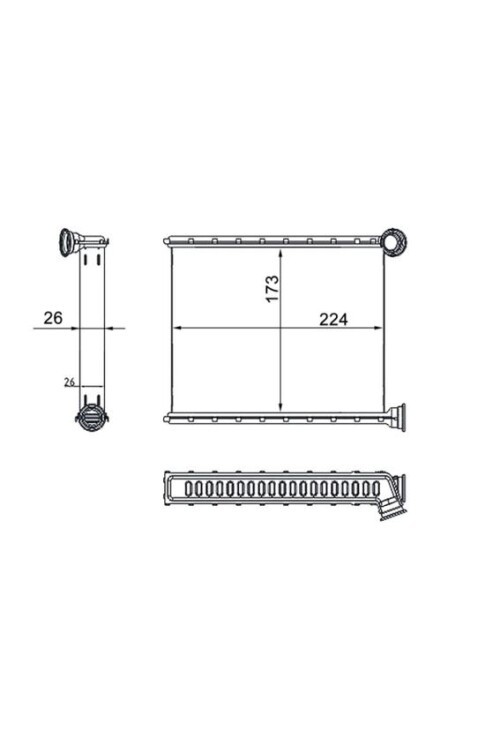 KALORİFER RADYATÖRÜ PEUGEOT 508 2011>