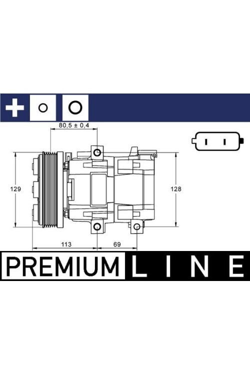 KLİMA KOMPRESÖRÜ FORD MONDEO III 2.0TDCI-TDDI 2.0 16V 2.2.TDCI 00