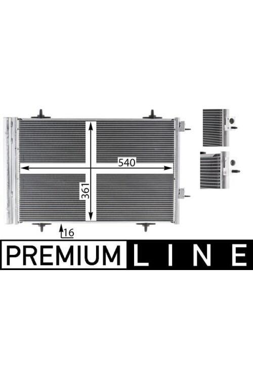 KLİMA KONDENSERİ RADYATÖRÜ PEUGEOT P508 10> CITROEN C5 10> 1.6 HDI DV6 THP-VTI EP6