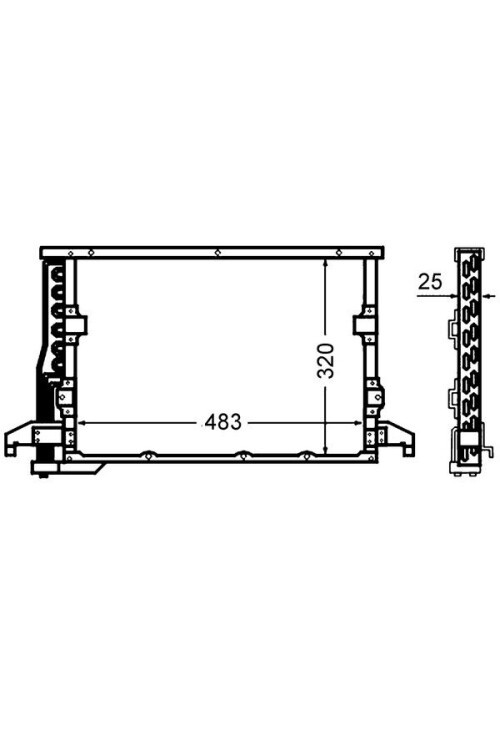KLIMA RADYATORU BMW M3 E36