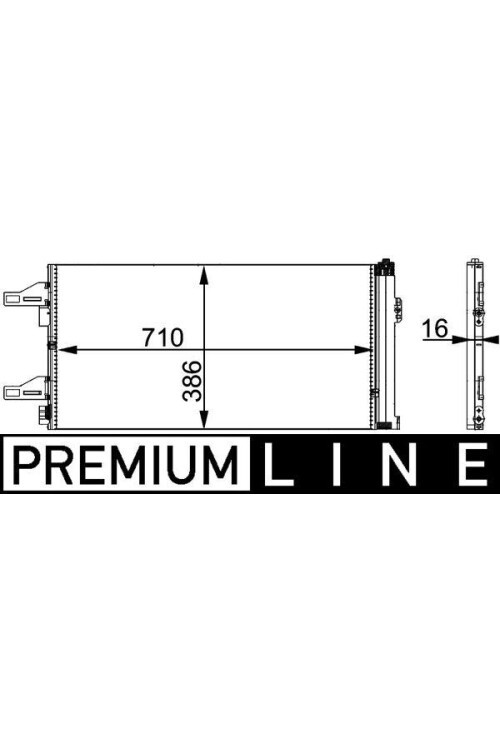 KLİMA RADYATÖRÜ KONDANSATÖR PEUGEOT BOXER 06> CITROEN JUMPER 06> FIAT DUCATO 06> 2.0-2.2 HDI