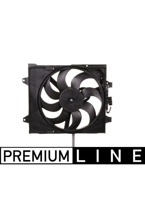 Kühlmittelkühler-/Kondensator-Lüfter FIAT 500