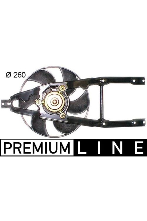 Kühlmittelkühler-/Kondensator-Lüfter FIAT CINQUECENTO