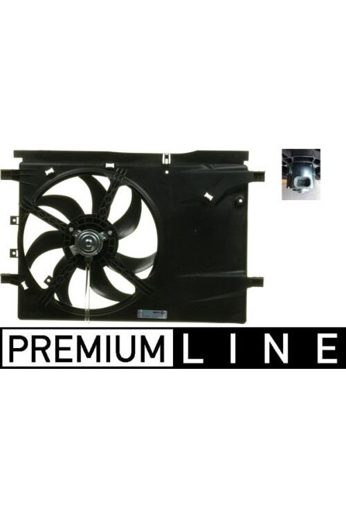 Kühlmittelkühler-/Kondensator-Lüfter FIAT FIORINO 1.4 -AC