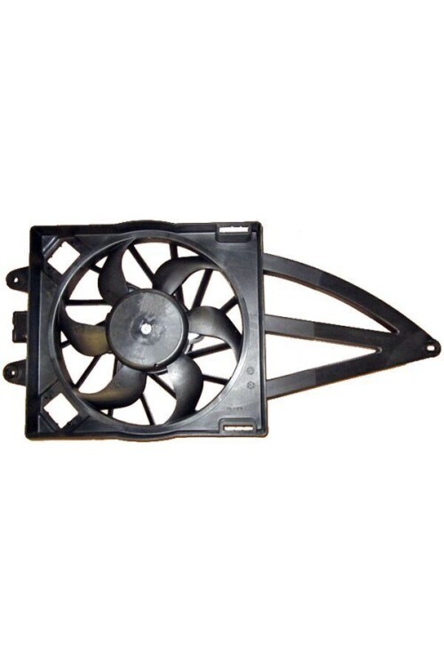 Kühlmittelkühler-/Kondensator-Lüfter FIAT PANDA 169