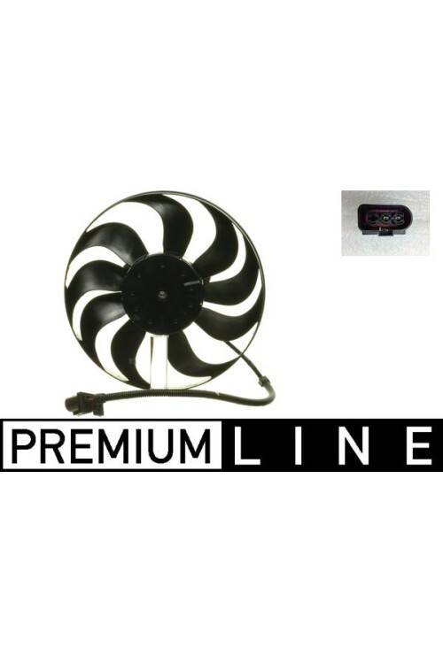 Kühlmittelkühler-/Kondensator-Lüfter SKODA FABIA / VW POLO