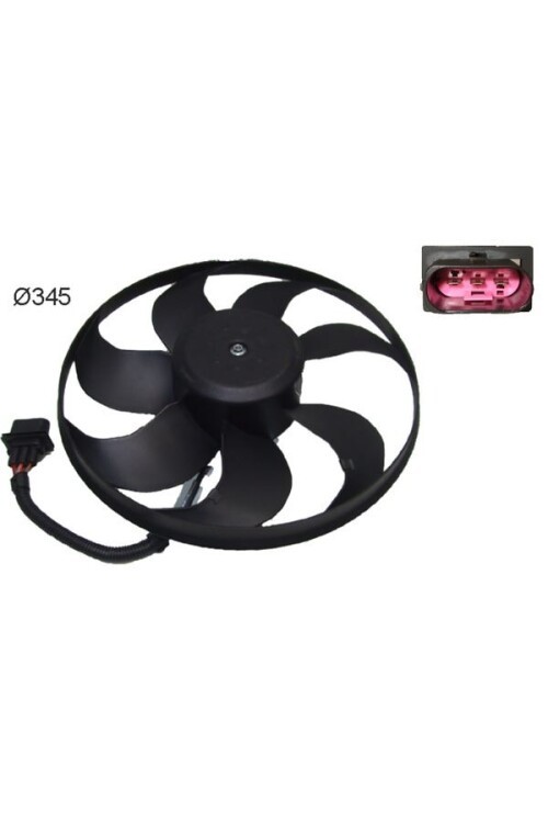 Kühlmittelkühler-/Kondensator-Lüfter VW GOLF / AUDI TT