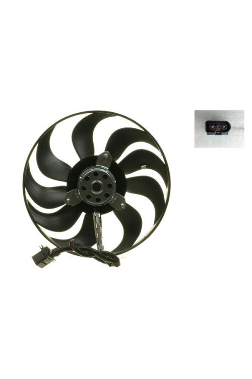 Kühlmittelkühler-/Kondensator-Lüfter VW GOLF IV