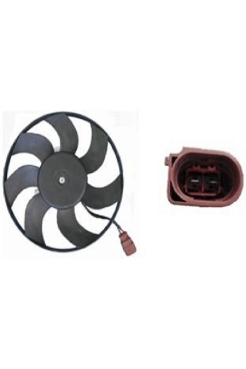 Kühlmittelkühler-/Kondensator-Lüfter VW GOLF V 2.0