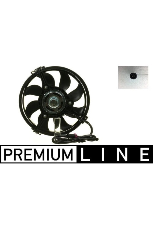 Kühlmittelkühler-/Kondensator-Lüfter VW PASSAT