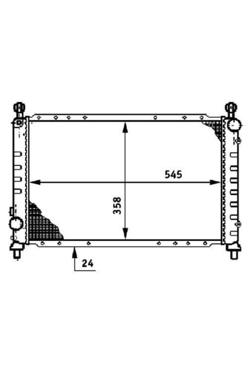 Kühlmittelkühler ALFA ROMEO 145