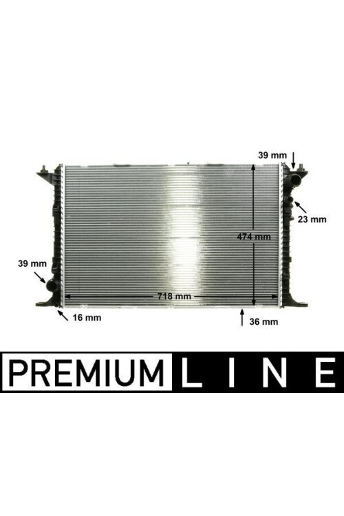 Kühlmittelkühler AUDI A8 S8.; 2010 ->