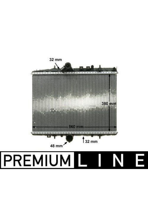 Kühlmittelkühler CITROEN C5 / PEUGEOT 406