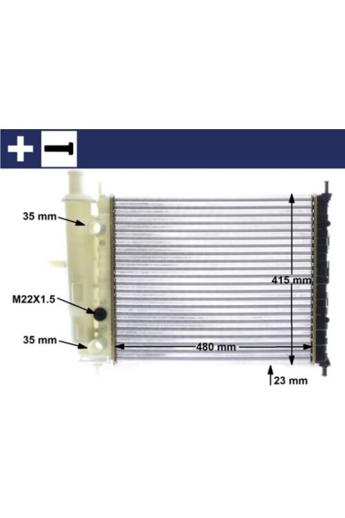 Kühlmittelkühler FIAT BRAVA/BRAVO/MAREA