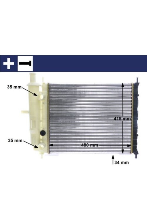 Kühlmittelkühler FIAT MAREA