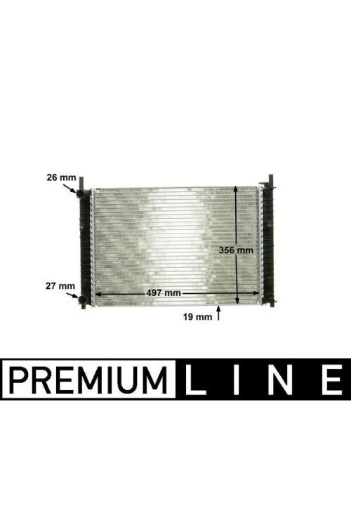 Kühlmittelkühler FORD FIESTA V 1.3 MAN.