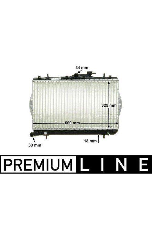 Kühlmittelkühler HYUNDAI ACCENT 94- 99