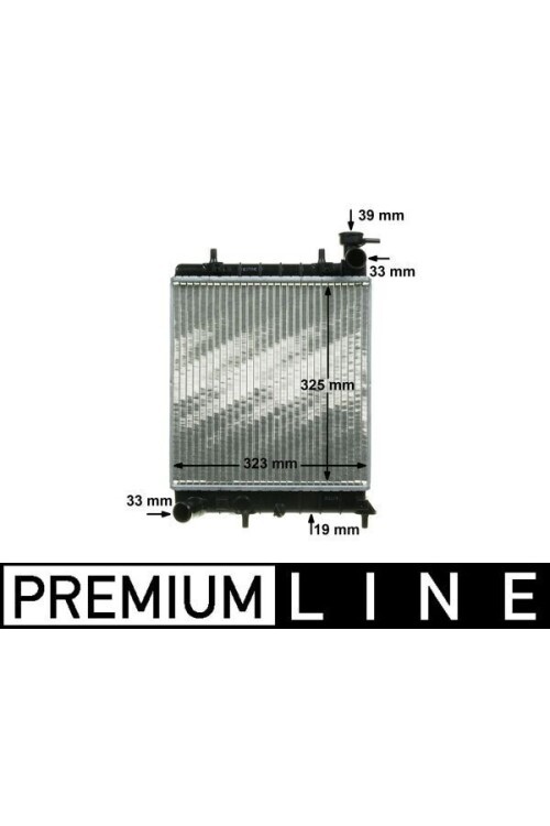 Kühlmittelkühler HYUNDAI ACCENT 99-2004