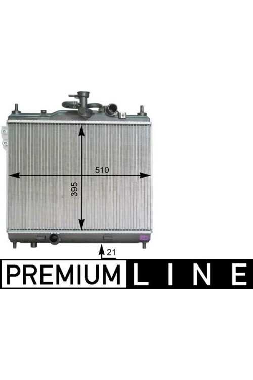 Kühlmittelkühler HYUNDAI GETZ / WORLD CAR