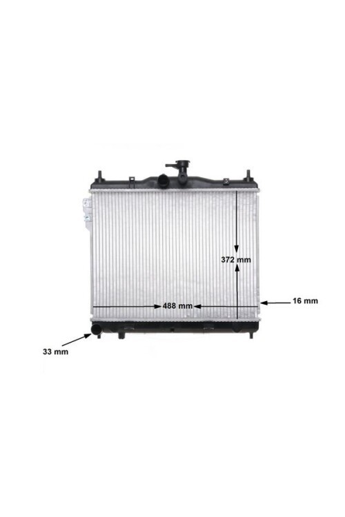 Kühlmittelkühler HYUNDAI GETZ / WORLD CAR