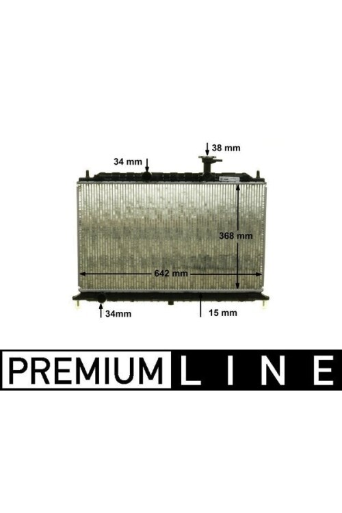 Kühlmittelkühler KIA RIO 2005