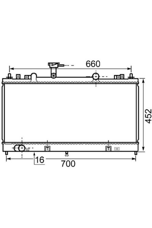 Kühlmittelkühler MAZDA 6