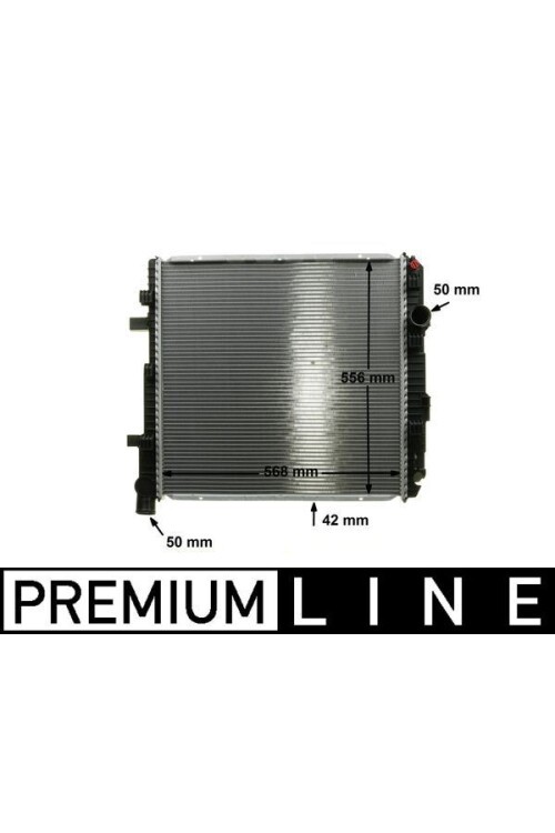 Kühlmittelkühler MB VARIO 614