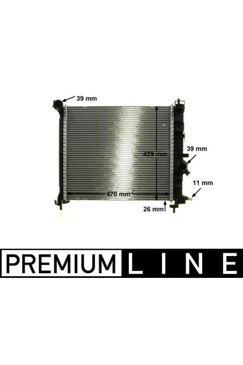 Kühlmittelkühler OPEL MERIVA