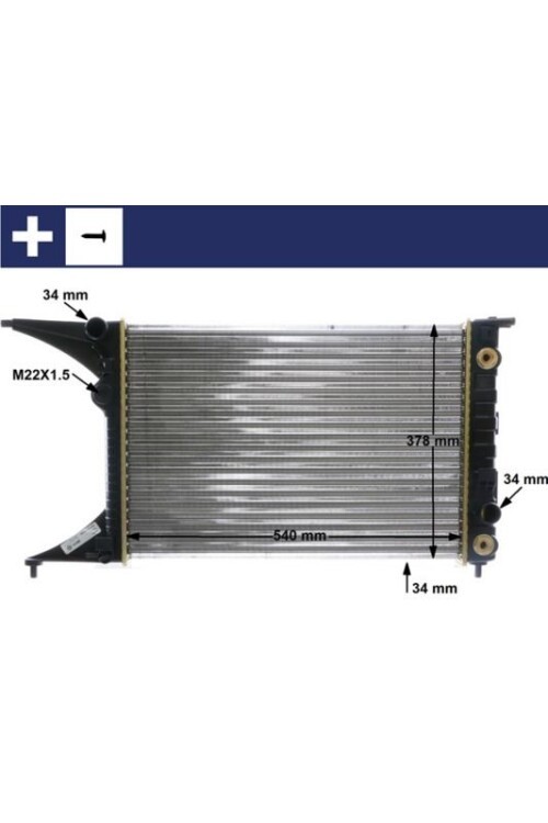 Kühlmittelkühler OPEL OMEGA B