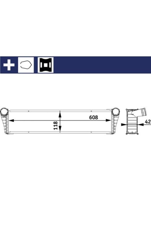 Kühlmittelkühler PORSCHE 911/BOXTER/CAYMAN