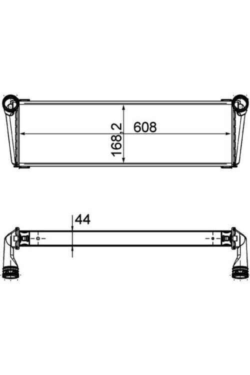 Kühlmittelkühler PORSCHE 911 Turbo