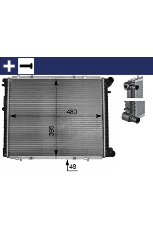 Kühlmittelkühler RENAULT 19 / TRAFIC II