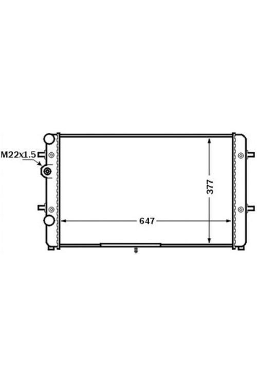 Kühlmittelkühler SEAT CORDOBA II 99-02