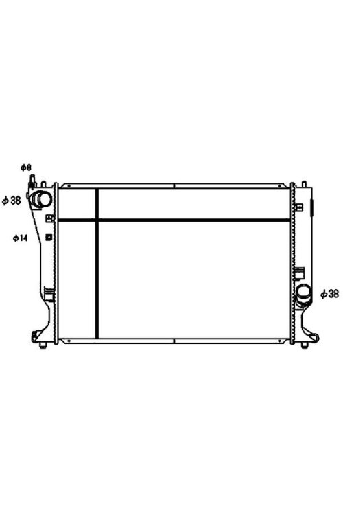 Kühlmittelkühler TOYOTA AVENSIS / COROLLA
