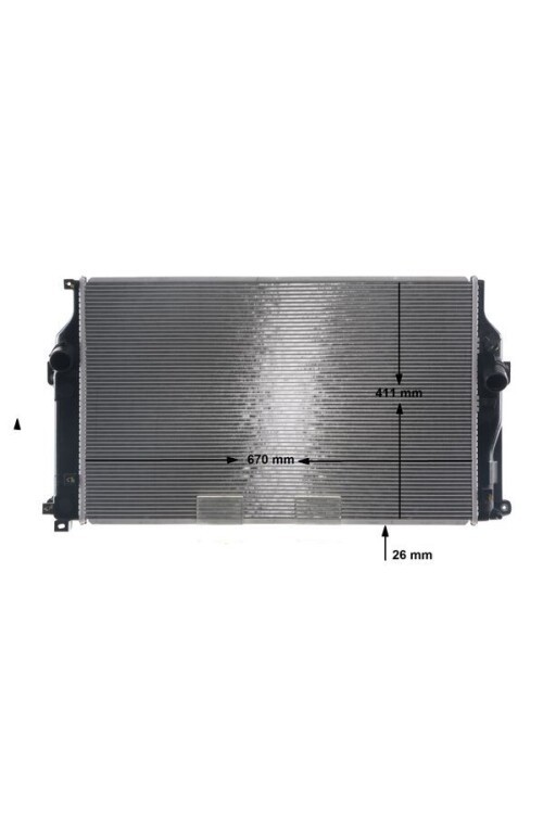 Kühlmittelkühler TOYOTA RAV-4 2.2 D 12-