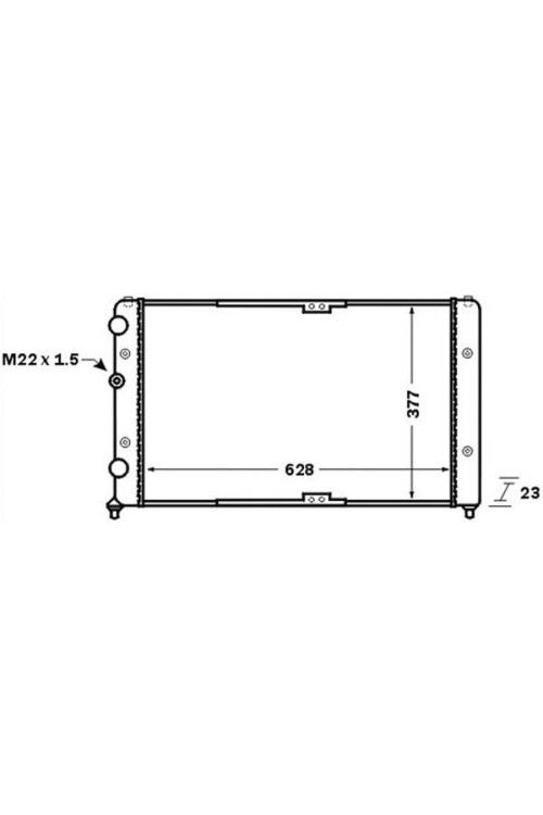 Kühlmittelkühler VW POLO V