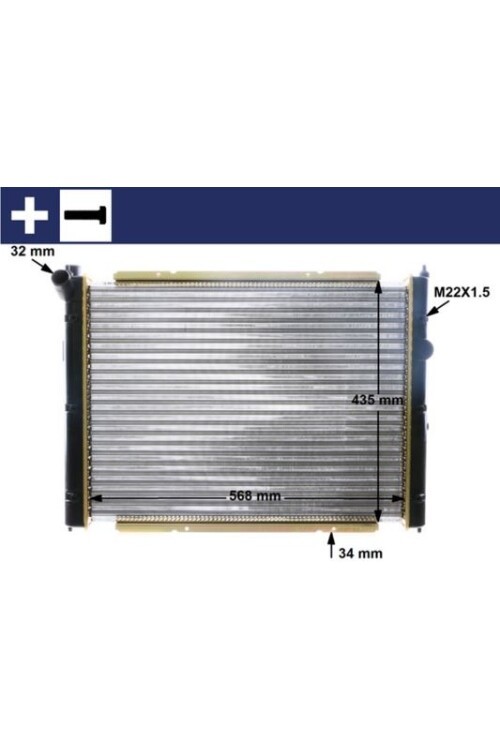 Kühlmittelkühler VW TRANSPORTER T3