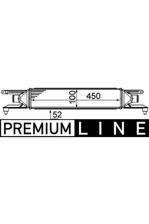 Ladeluftkühler ALFA ROMEO Mito 1.3 JTDM