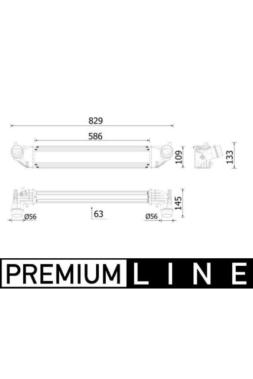 Ladeluftkühler ASTRA-K 1.0