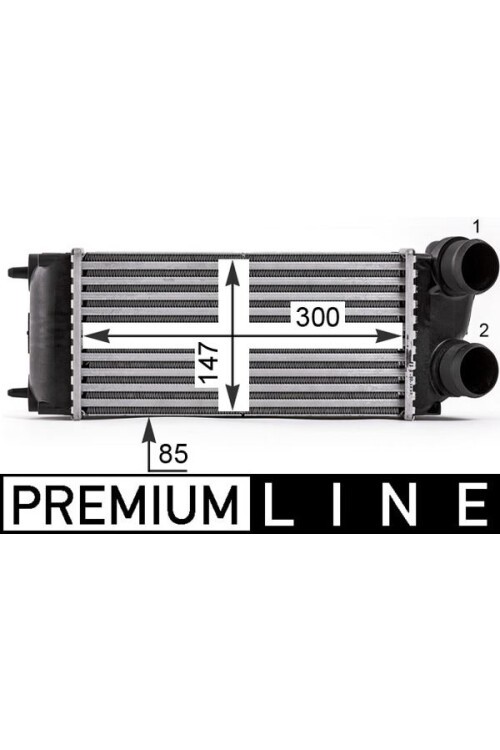 Ladeluftkühler CITROEN 307 / CITROEN C4