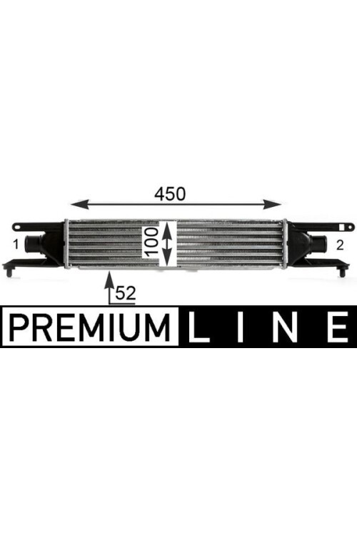 Ladeluftkühler FIAT GRANDE PUNTO 1.3