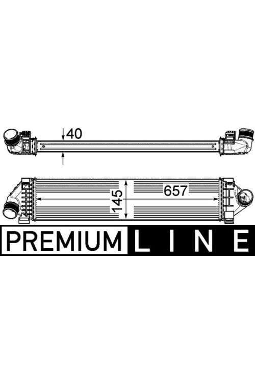 Ladeluftkühler FORD MONDEO IV / GALAXY