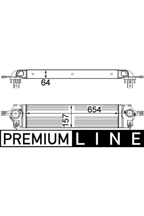 Ladeluftkühler NISSAN X-TRAIL